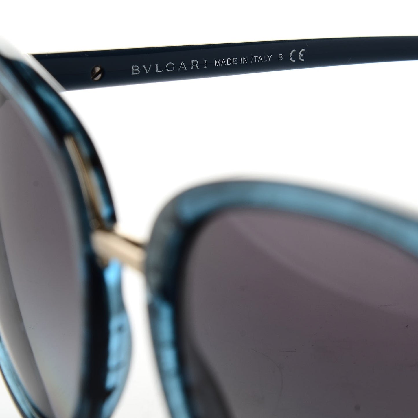 BVLGARI Cat Eye Sunglasses 5396-8G Blue