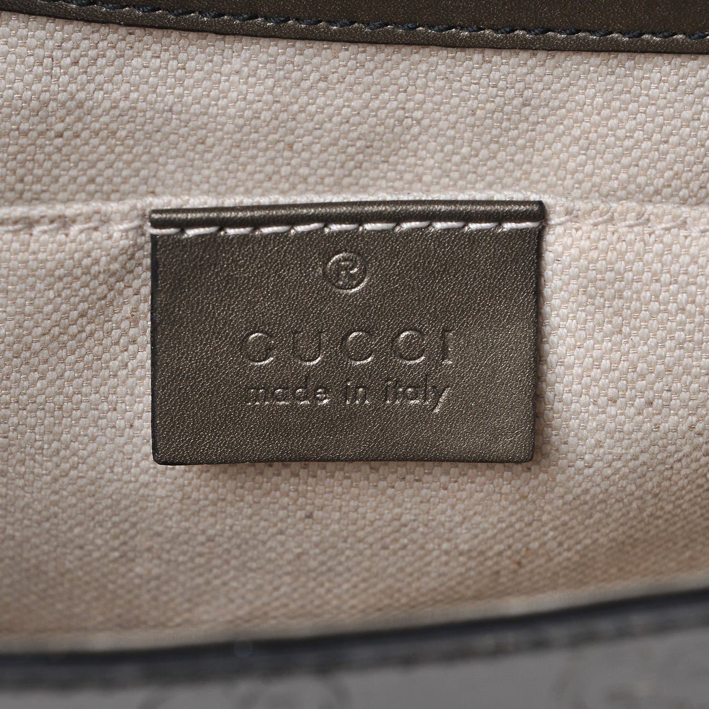 Shine Guccissima Medium Emily Chain Shoulder Bag Sasso