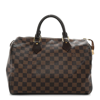 Louis Vuitton Damier Ebene Speedy 30 1 of 14