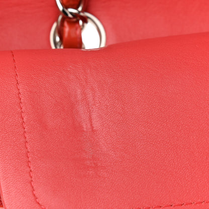 Chanel Patent Calfskin Quilted Medium Double Flap Red 13 of 17