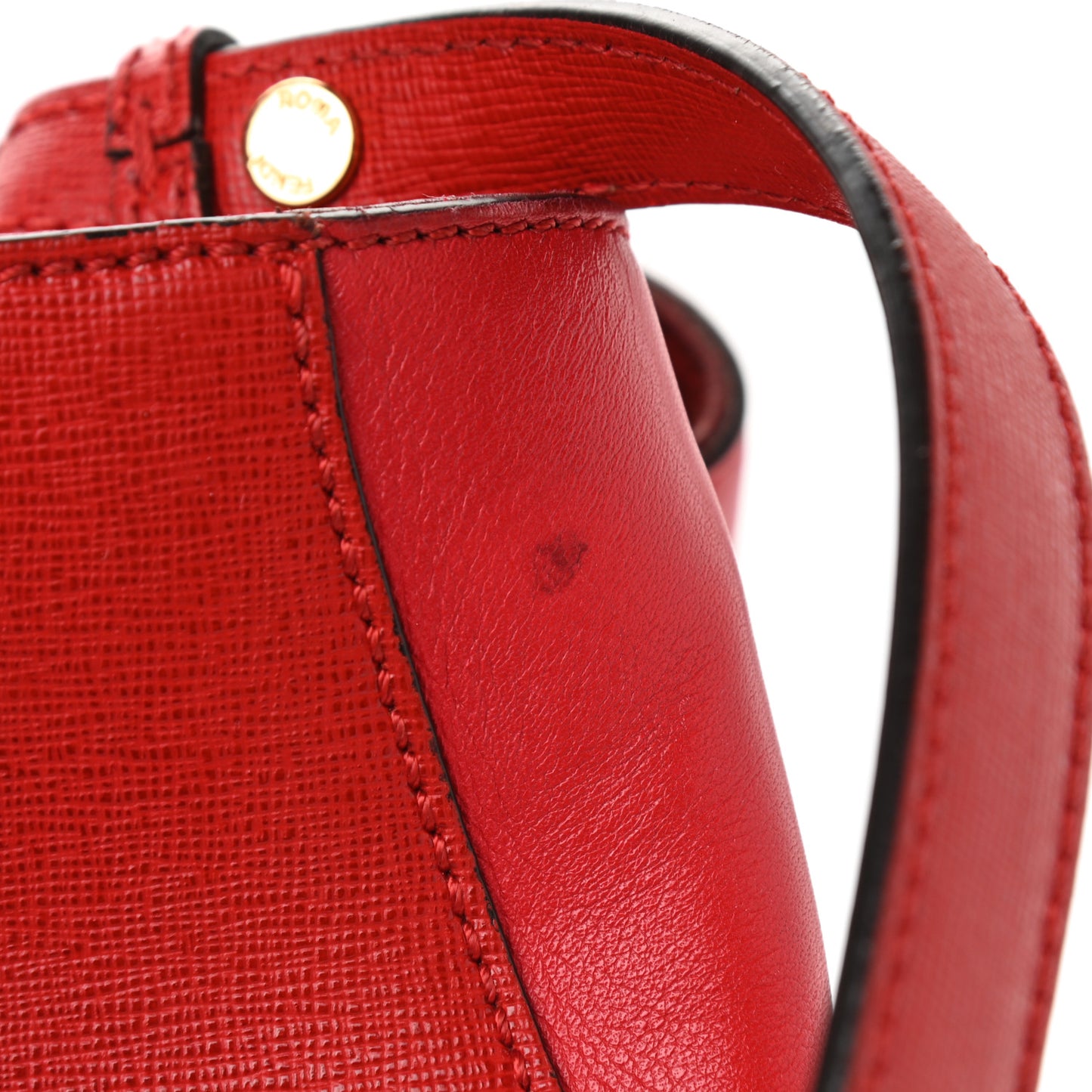 Vitello Elite Flamingo Regular 2Jours Tote Rosso Fiamma