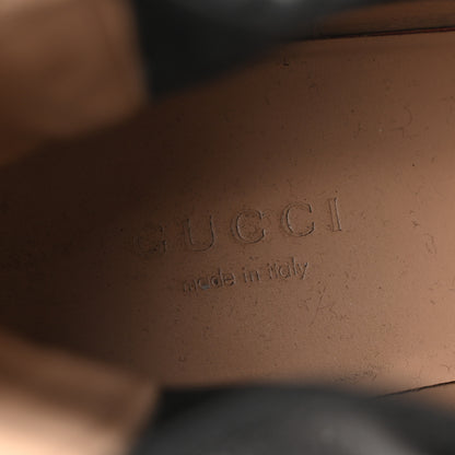 Gucci Calfskin Crystal GG Trip Chelsea Ankle Boots 38 Black 15 of 18