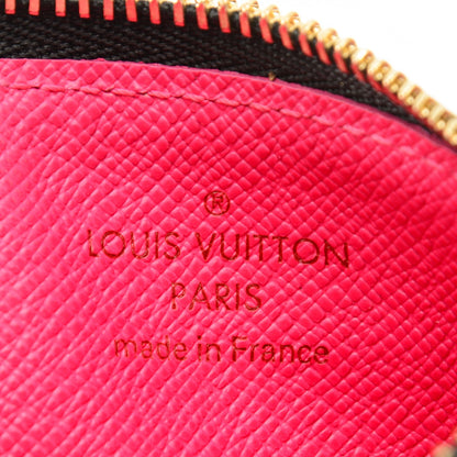 Louis Vuitton Monogram Multicolor Key Pouch Black Grenade 6 of 7