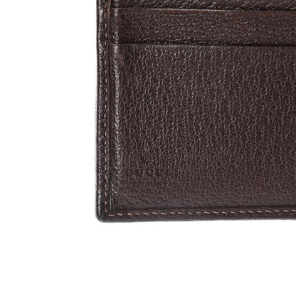 Gucci Monogram Abbey Compact Wallet Dark Brown 7 of 18