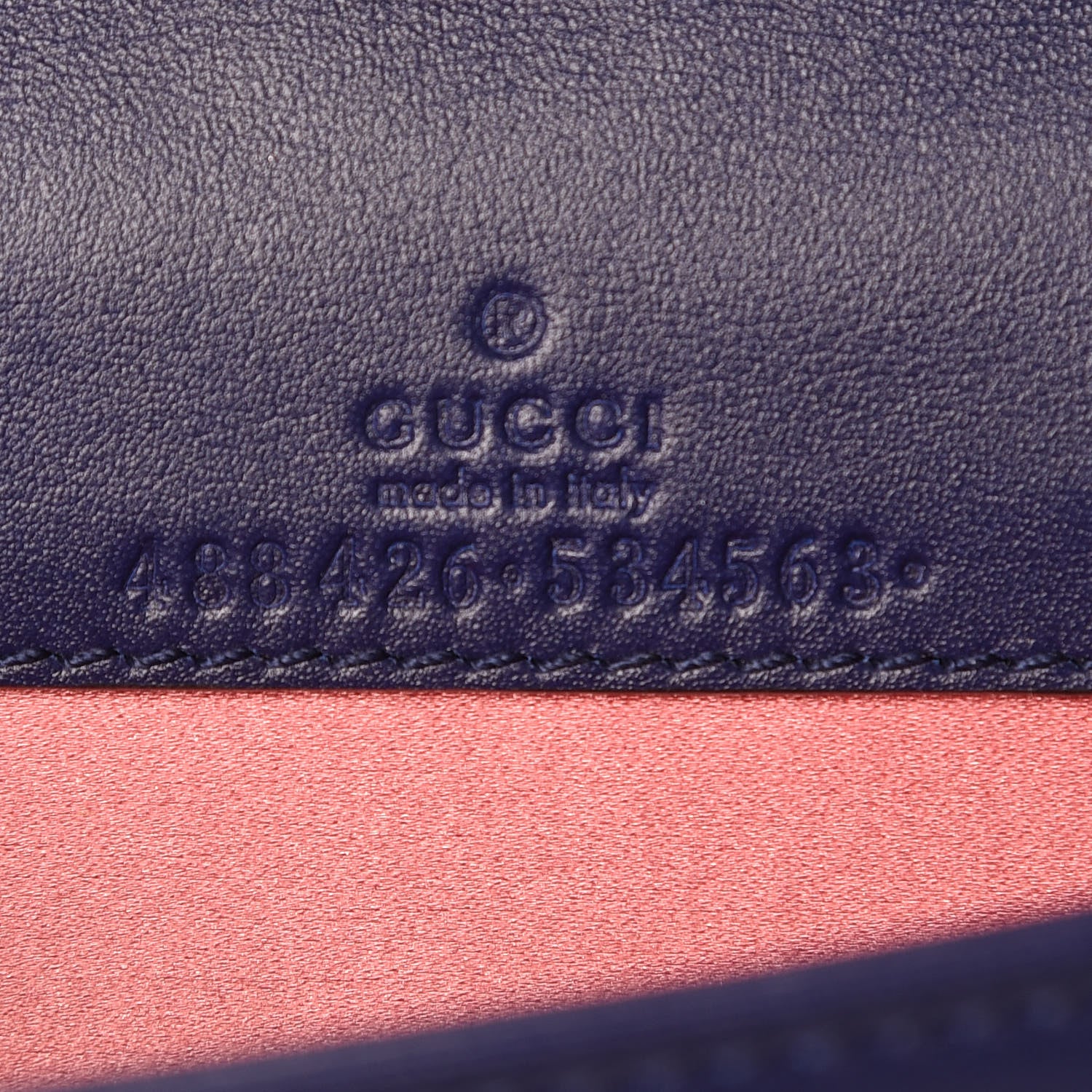 Gucci Velvet Matelasse GG Marmont Mini Bag Cobalt Blue 8 of 11