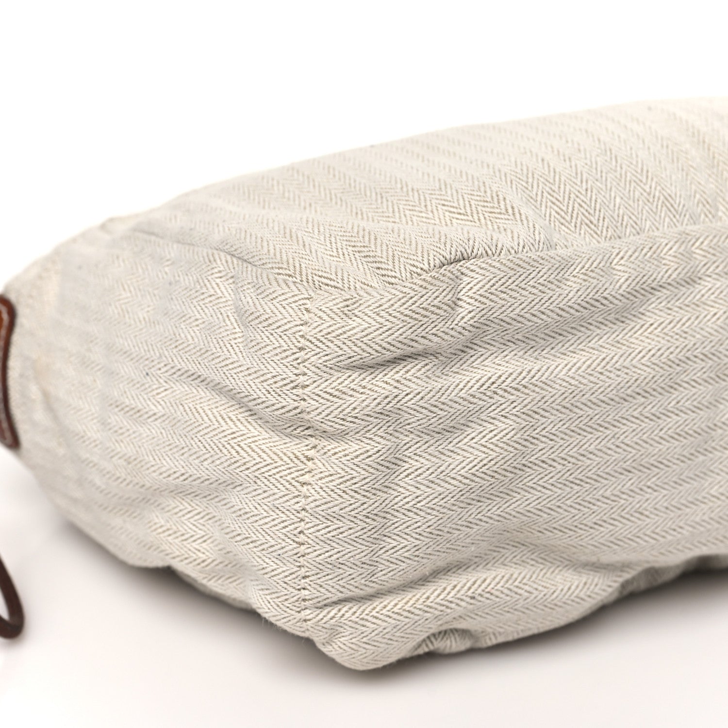 Hermes Canvas Barenia Fourbi 25 MM Pouch Naturel Fauve 8 of 9