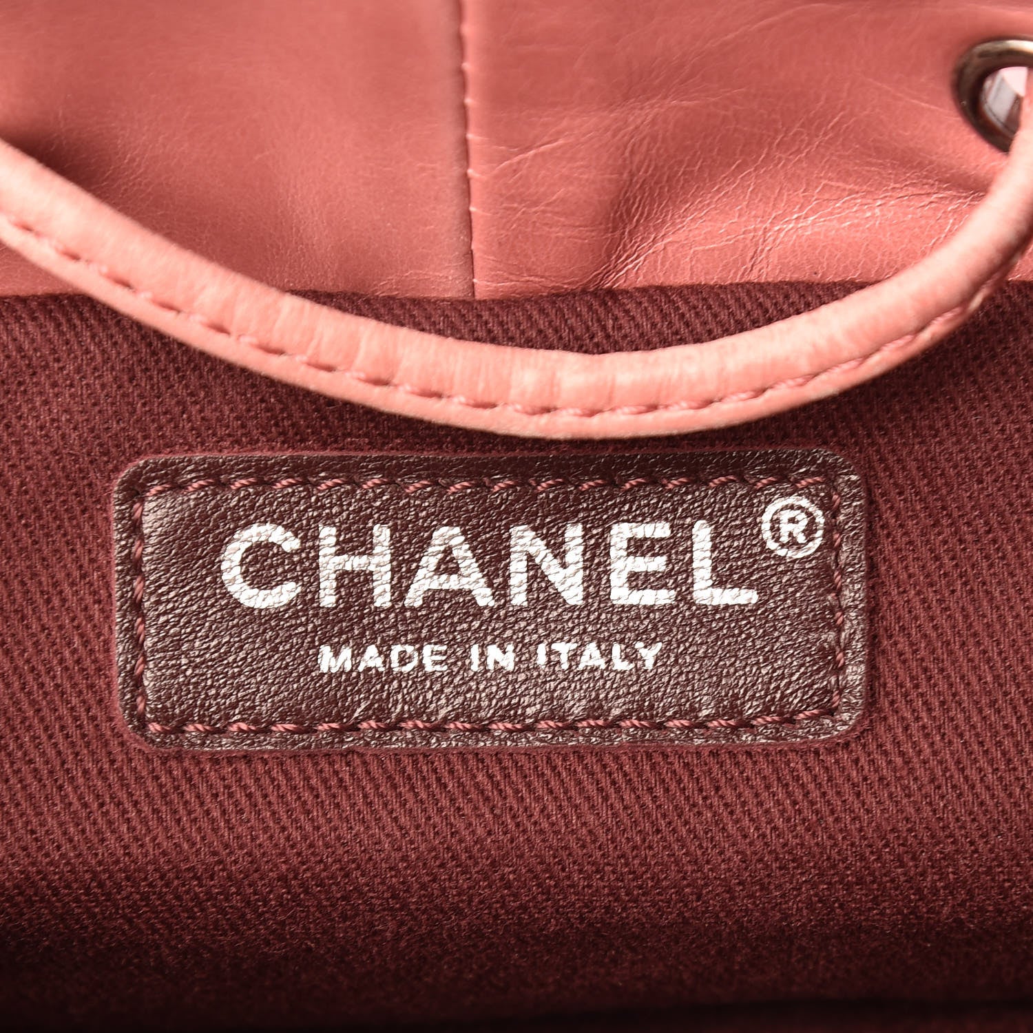 Chanel Glazed Calfskin Shearling Quilted Small Mountain Backpack Pink 6 of 13