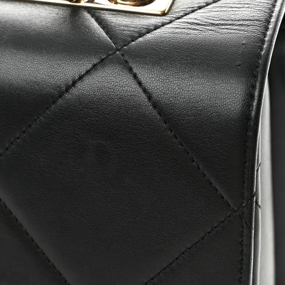 Chanel Lambskin Quilted Medium Trendy CC Flap Dual Handle Bag Black 14 of 14