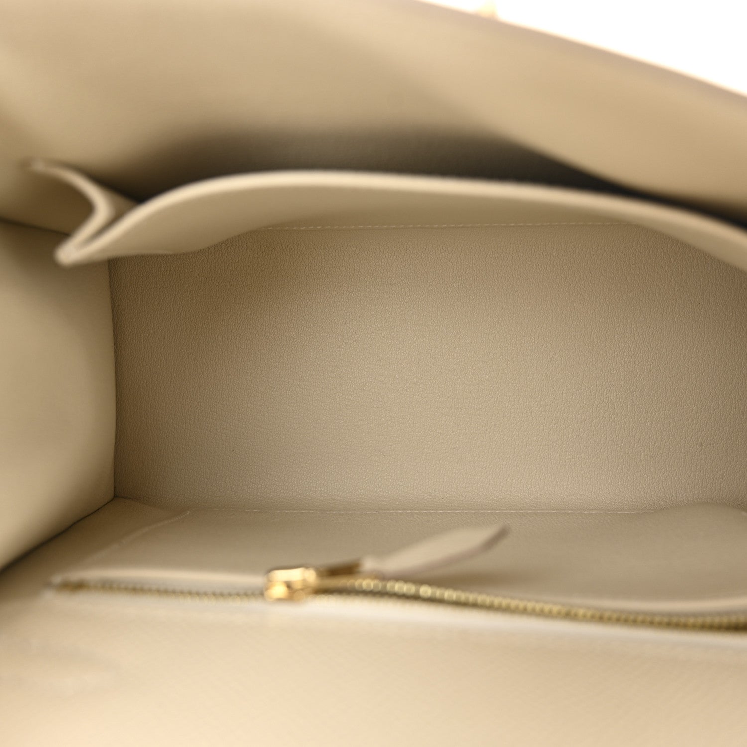 Hermes Epsom Kelly Sellier 25 Craie 5 of 11