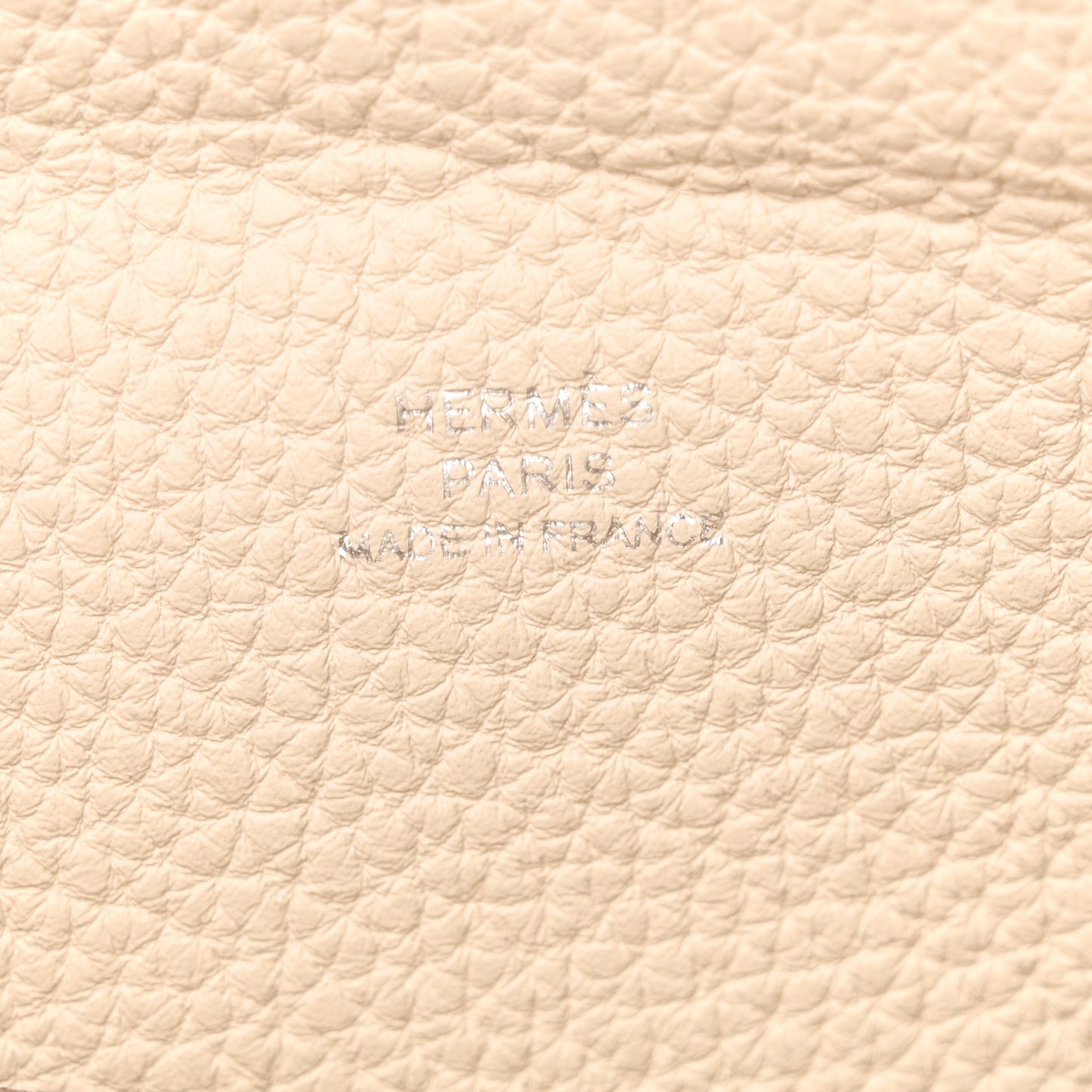 Togo Videpoches Craie Gold White