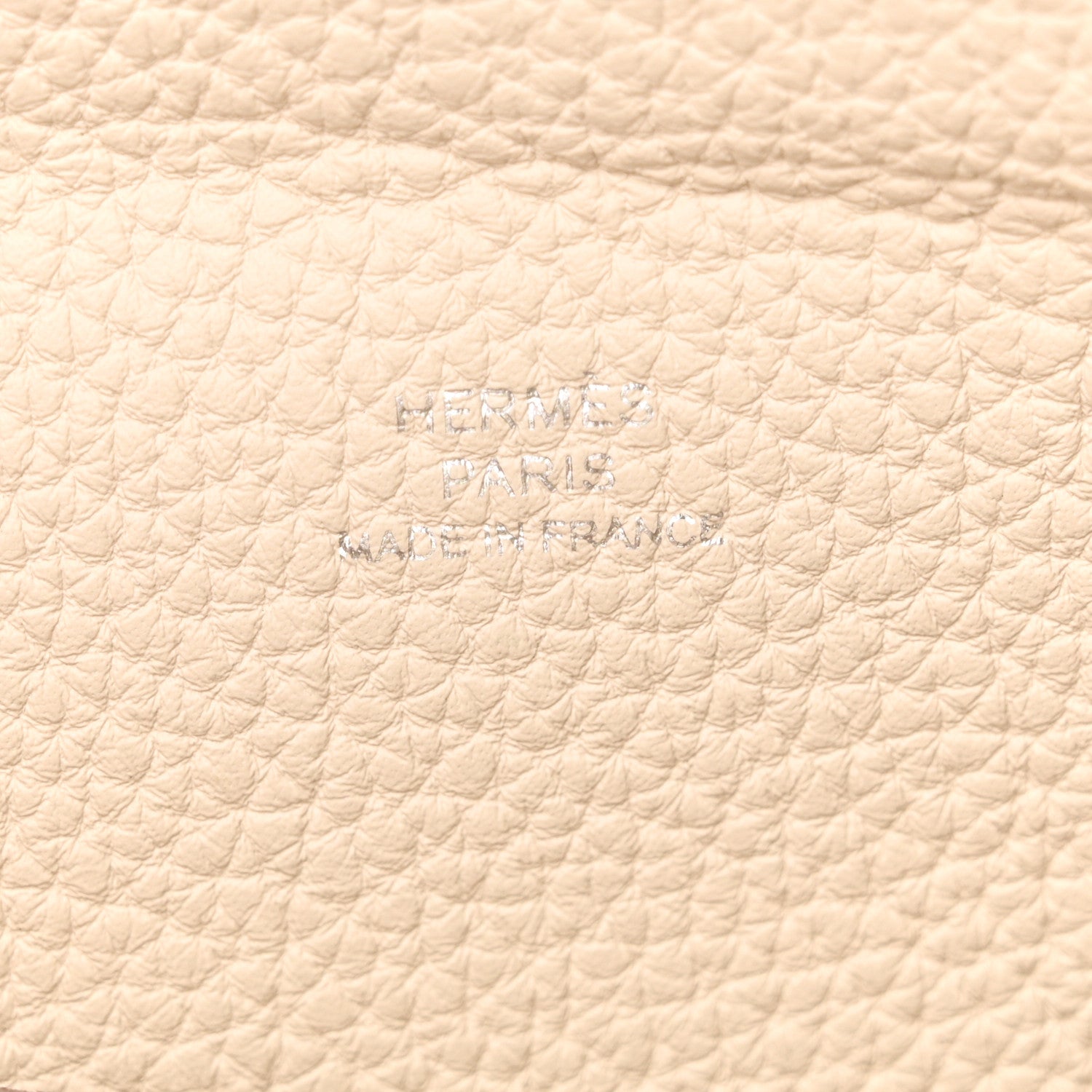 Hermes Togo Videpoches Craie Gold White 6 of 11