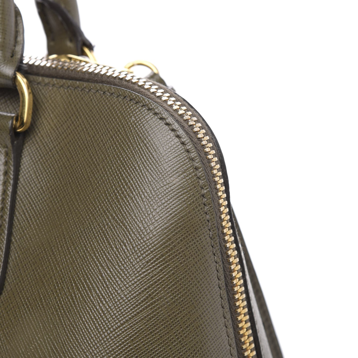 Saffiano Lux Medium Promenade Tote Militare