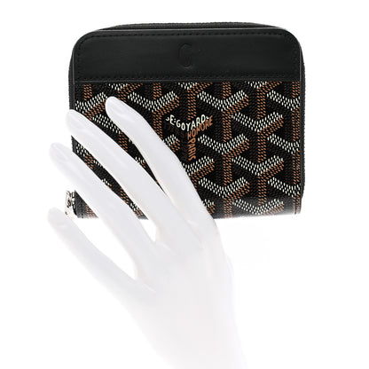 Goyard Goyardine Matignon PM Wallet Black 2 of 6