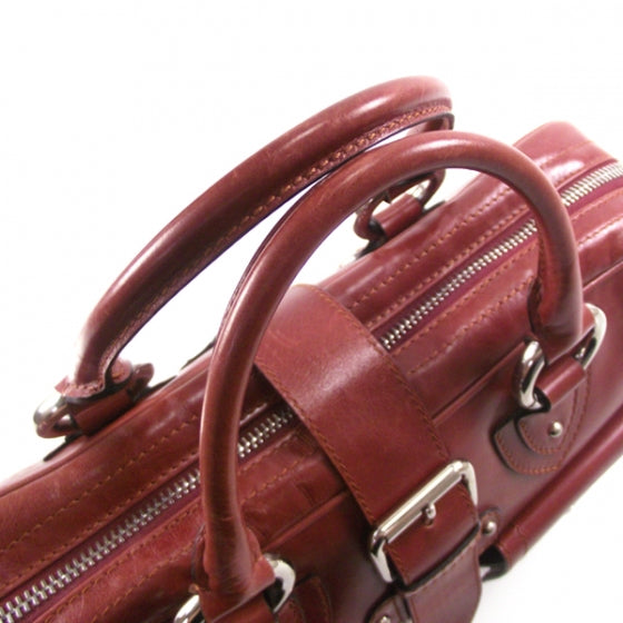 Marc Jacobs Leather Venetia Tote Pomegranite 6 of 11