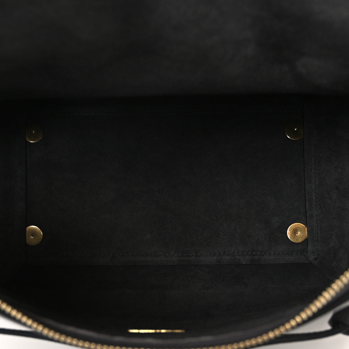Grained Calfskin Mini Belt Bag Grey
