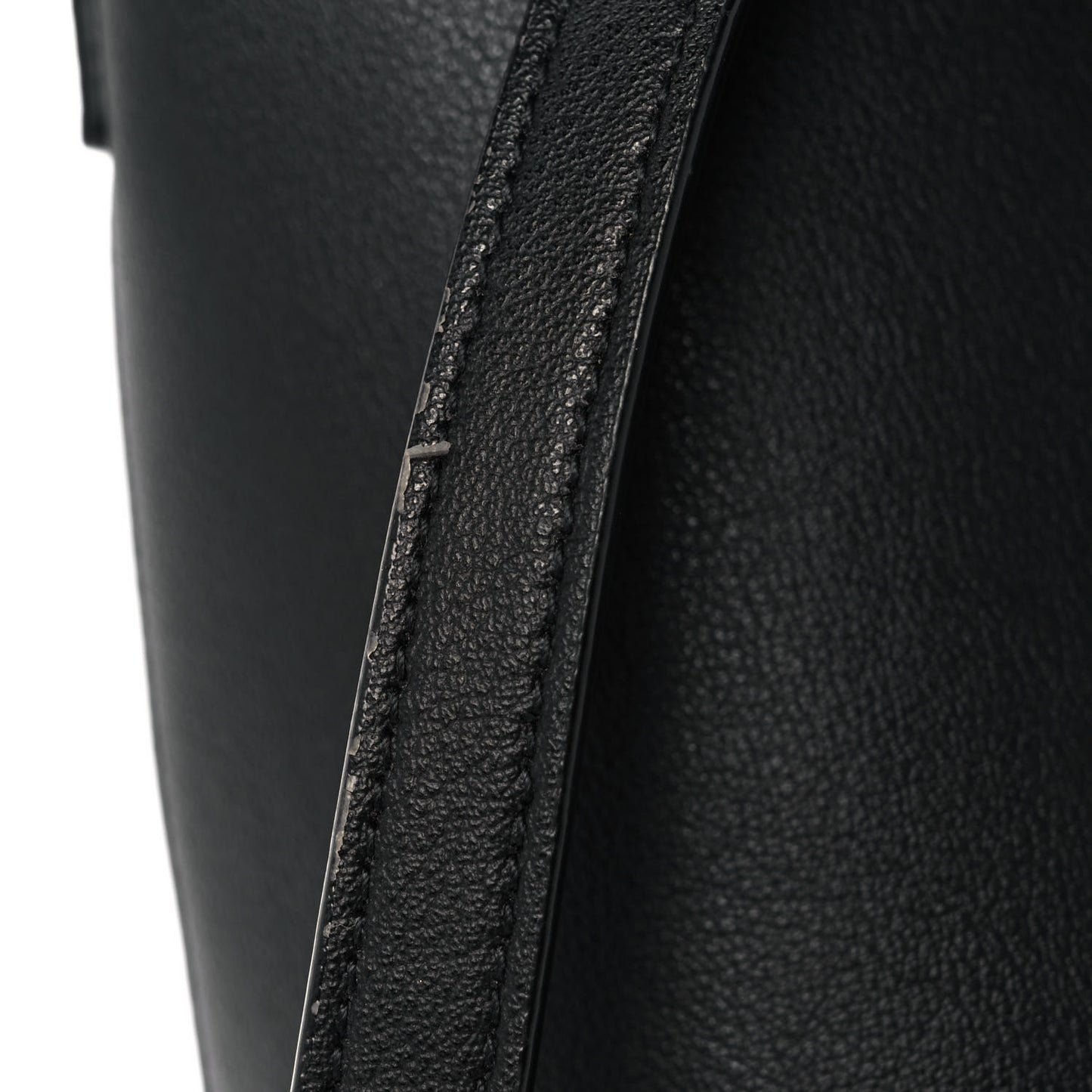 Calfskin Medium Shopping Tote Black