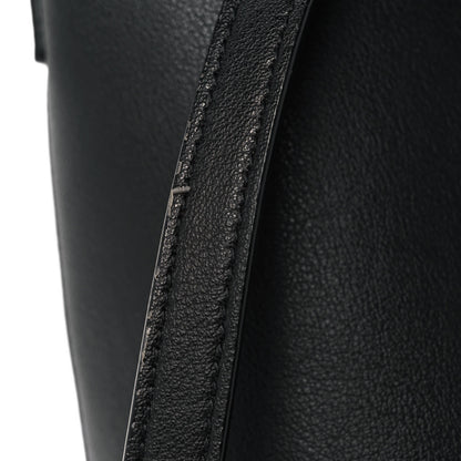 Saint Laurent Calfskin Medium Shopping Tote Black 8 of 9