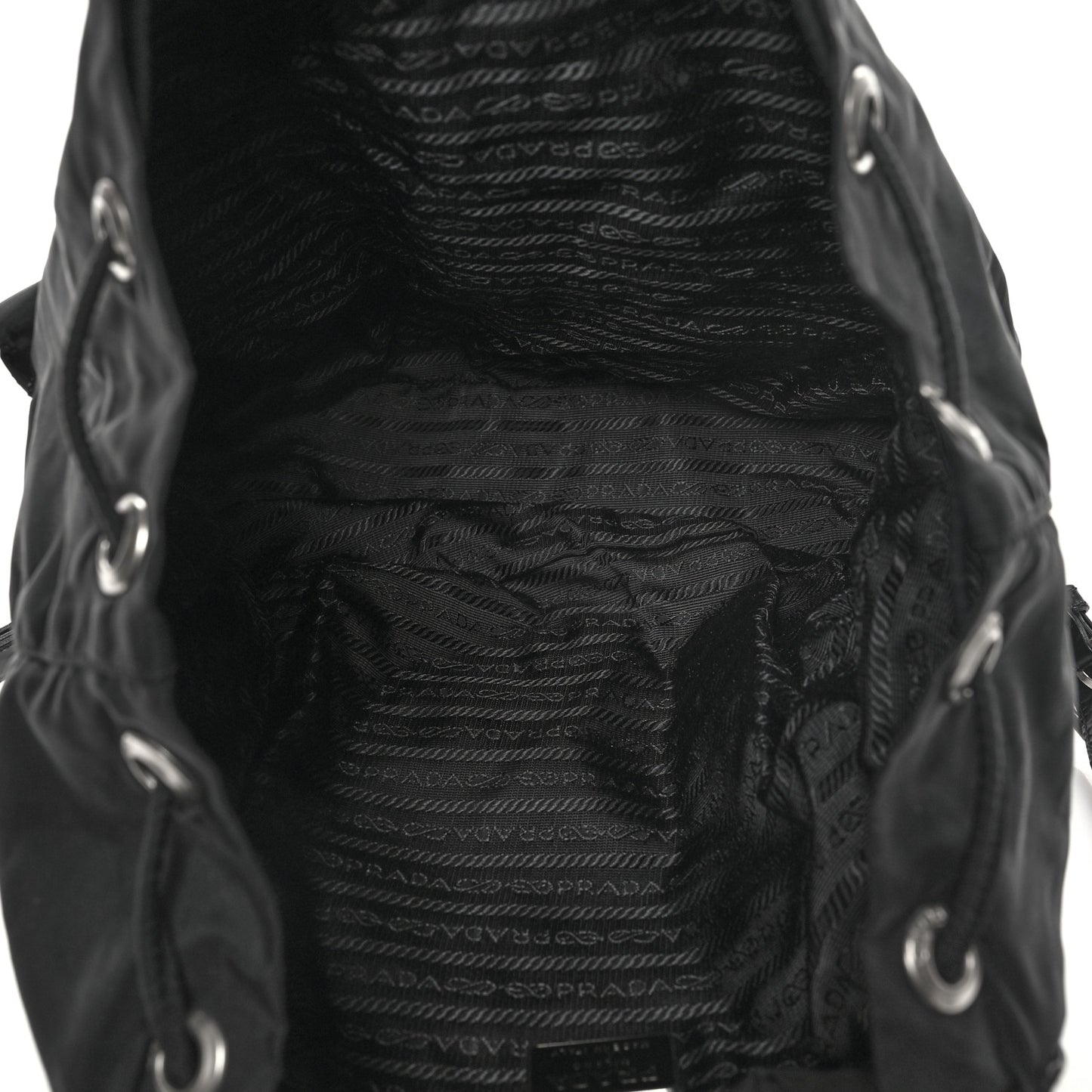 Tessuto Nylon Vela Small Backpack Black