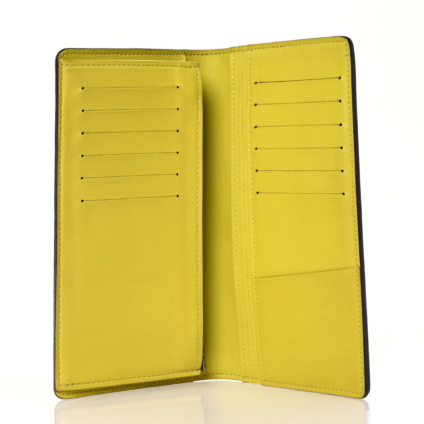 Damier Infini Brazza Wallet Vert Acide