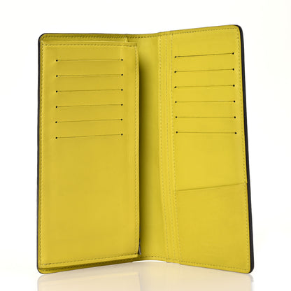 Louis Vuitton Damier Infini Brazza Wallet Vert Acide 5 of 15