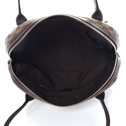 Gucci Monogram Small Princy Satchel Dark Brown 5 of 16