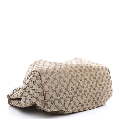 Gucci Monogram Large Sukey Tote Dark Brown 3 of 9