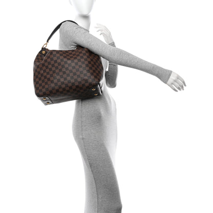 Louis Vuitton Damier Ebene Duomo Hobo 2 of 12