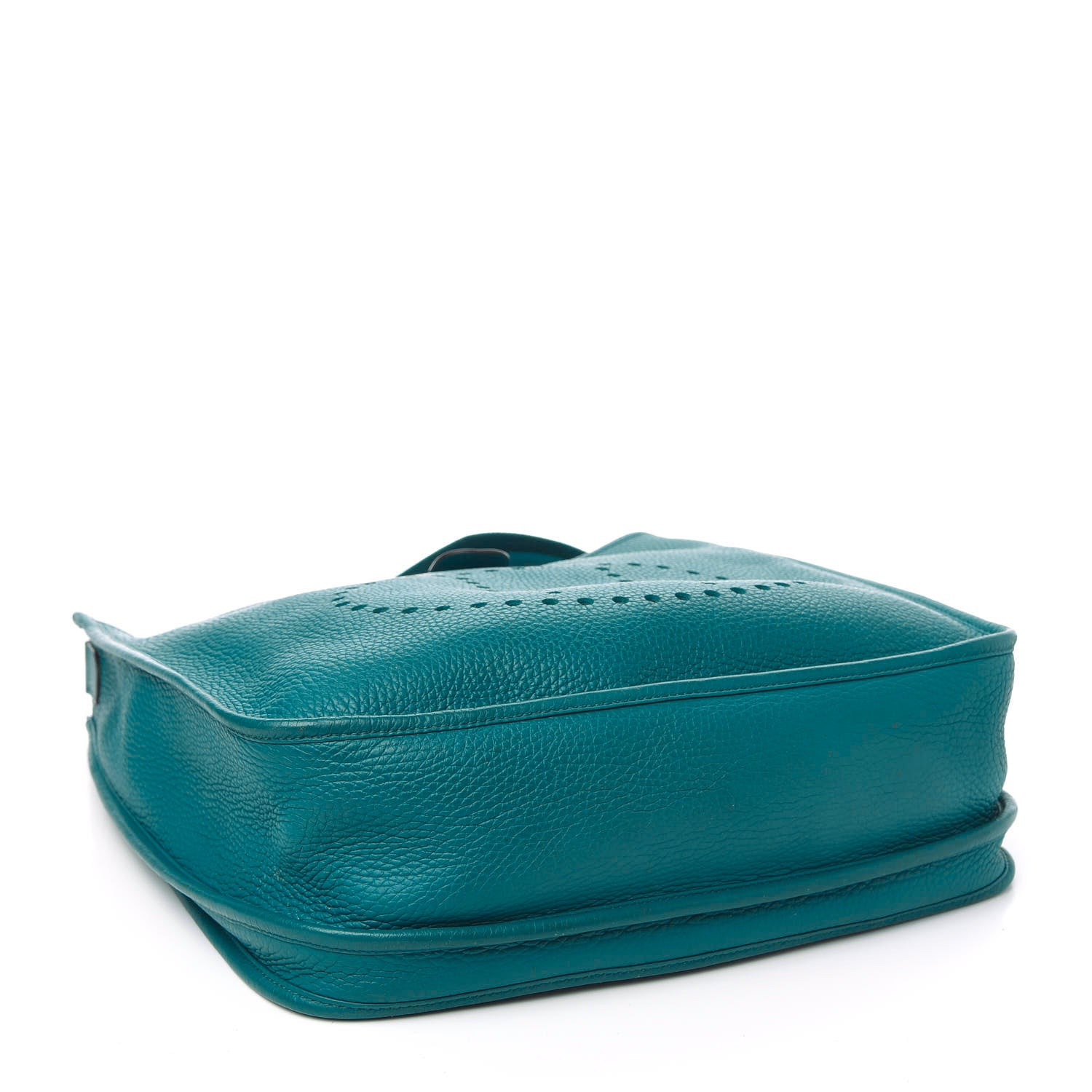 Hermes Taurillon Clemence Evelyne III GM Bleu Izmir 4 of 13