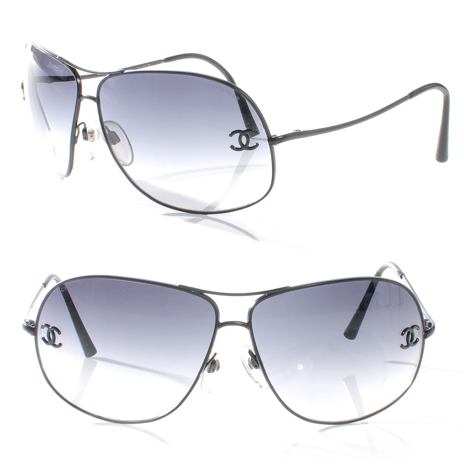 Chanel Aviator Sunglasses 4132 1 of 5