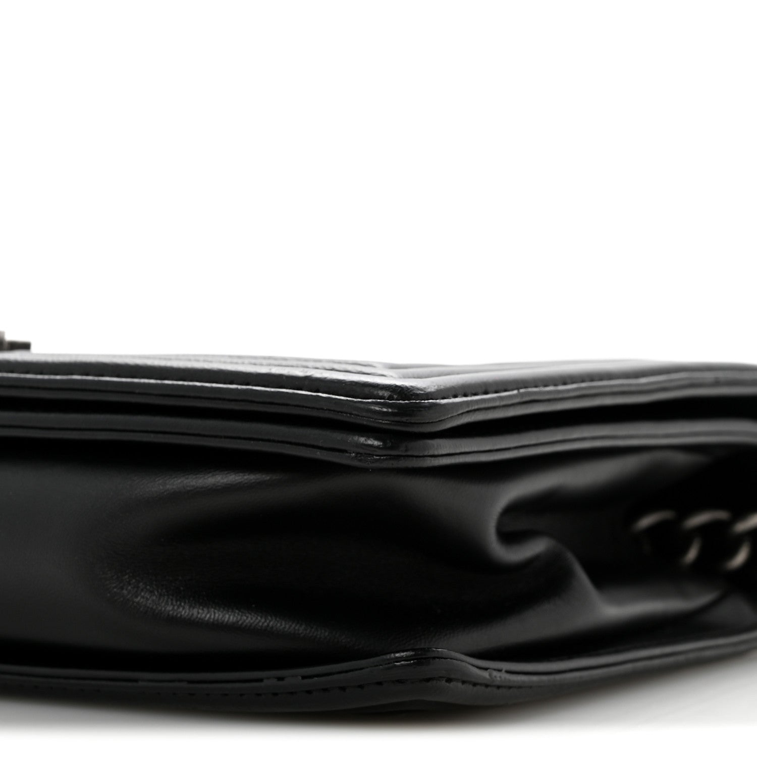 Chanel Lambskin Quilted New Medium Boy Flap Black 10 of 14