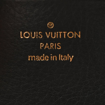 Louis Vuitton Lambskin Embossed Monogram Speedy 22 Bandouliere Black 6 of 11