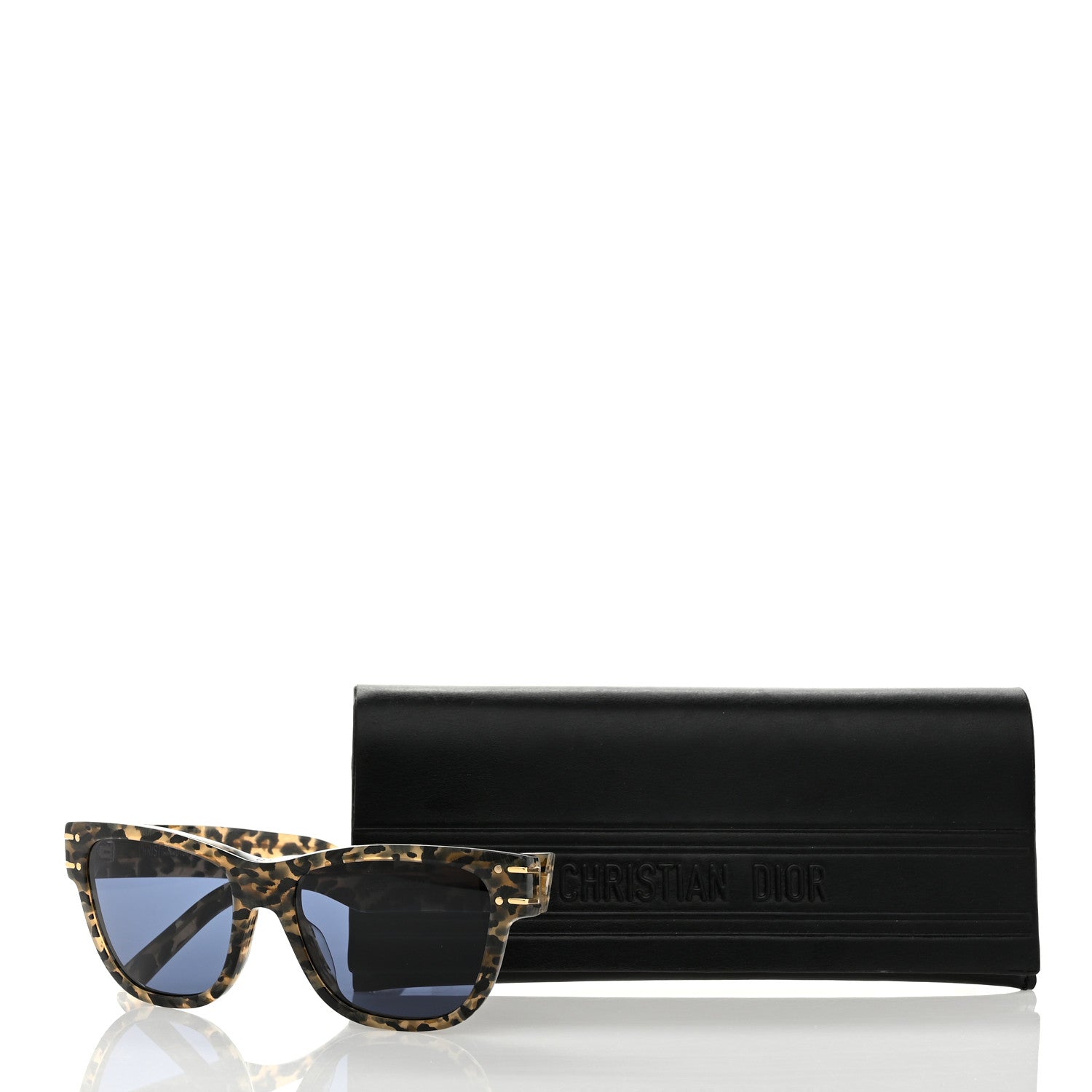 Christian Dior Diorsignature S6U Square Sunglasses Tortoise Grey 7 of 7