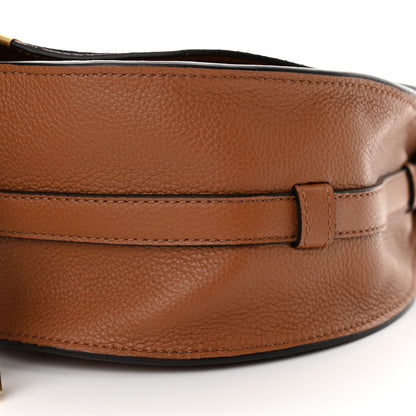 Chloe Calfskin Medium Marcie Round Crossbody Bag Tan 11 of 14