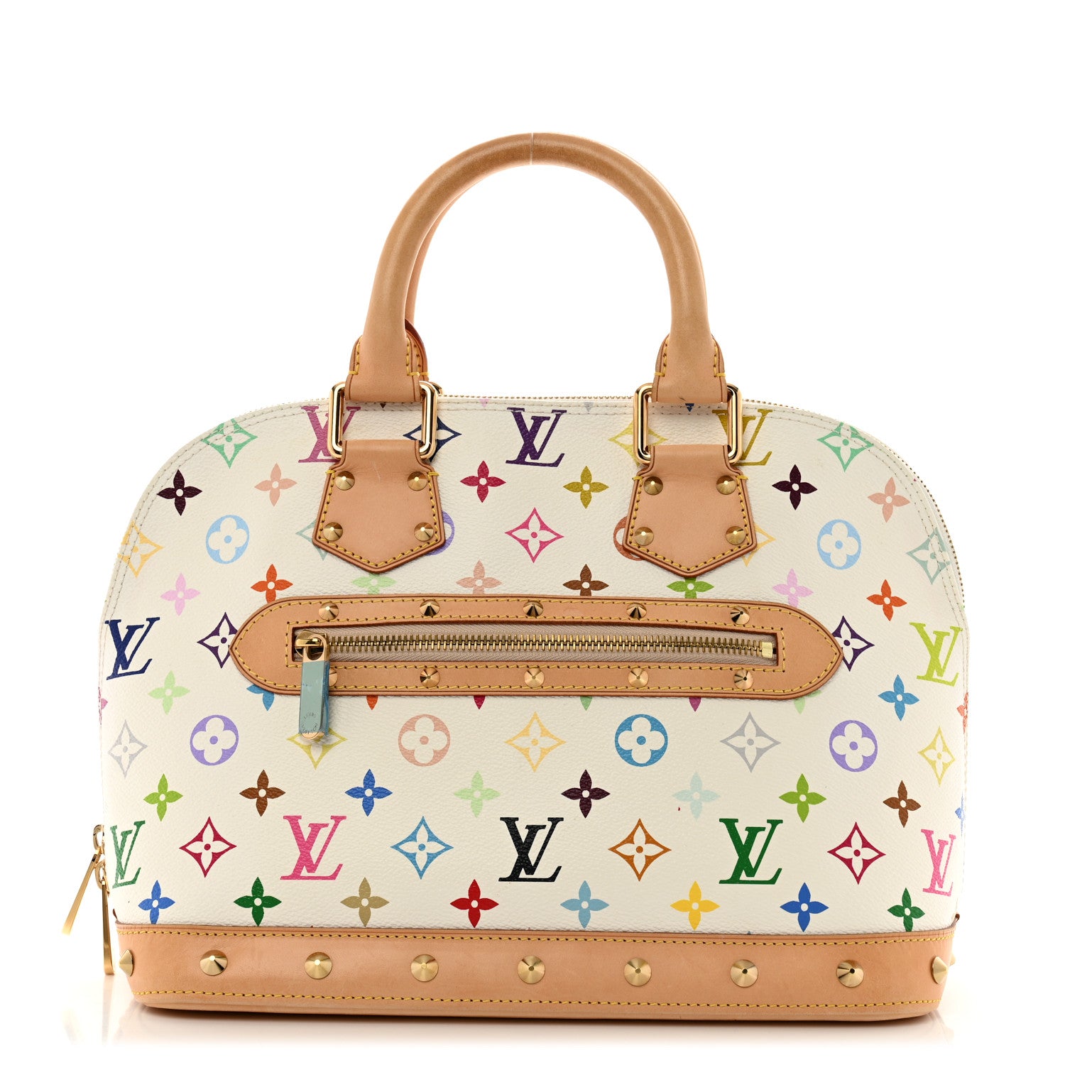 Louis Vuitton Monogram Multicolor Alma White 1 of 11