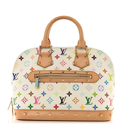 Louis Vuitton Monogram Multicolor Alma White 1 of 11