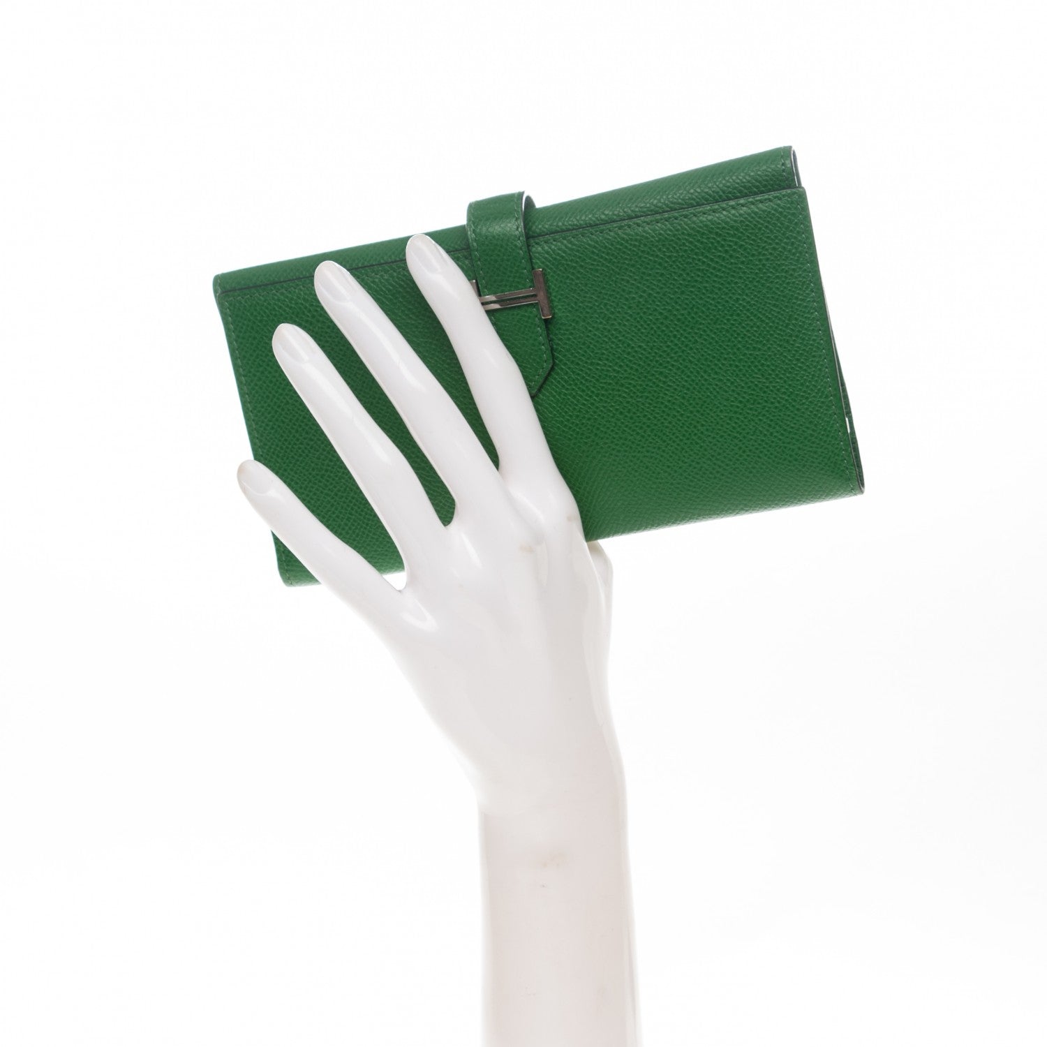 Hermes Epsom Bearn Wallet Vert Bengale 2 of 6