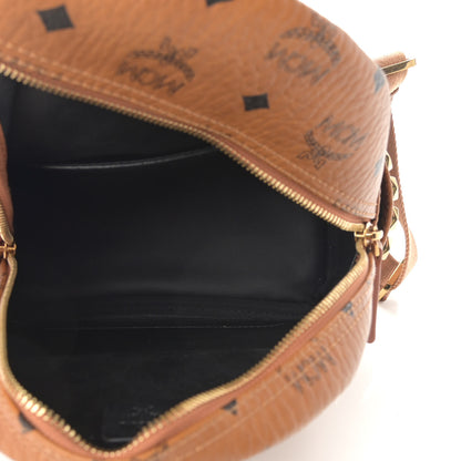 MCM Visetos Side Stud Mini Stark Backpack Cognac 5 of 14