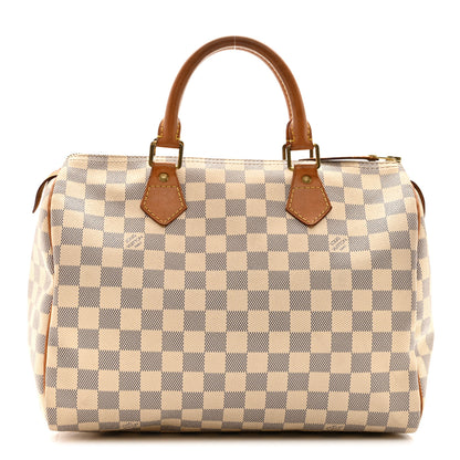 Louis Vuitton Damier Azur Speedy 30 1 of 10