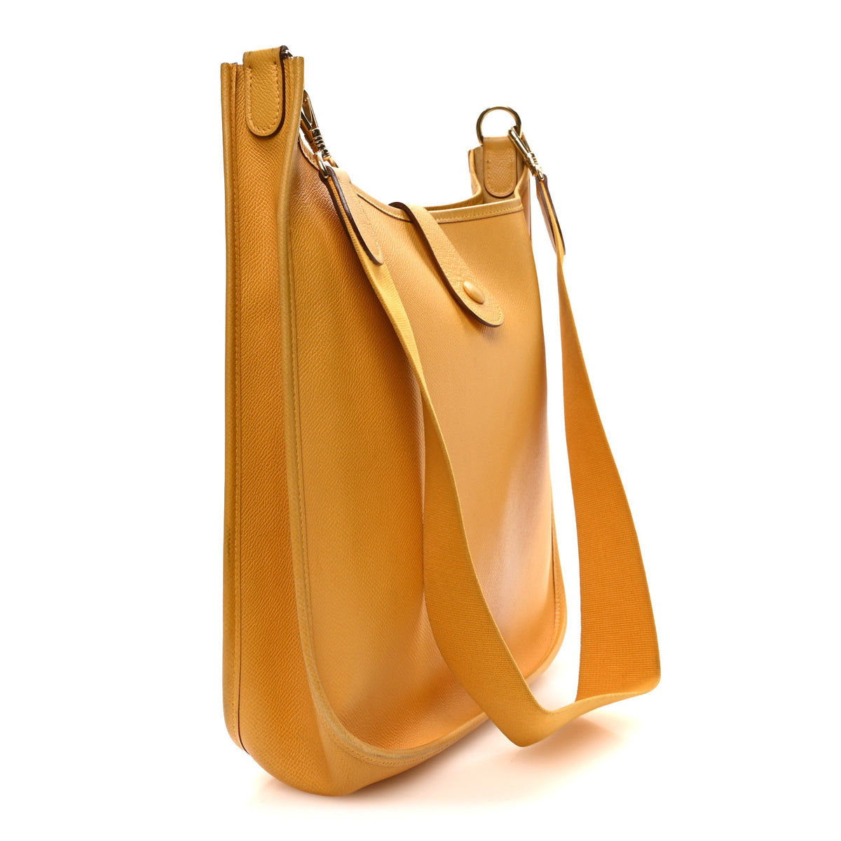 Hermes Courchevel Evelyne GM Jaune 3 of 10