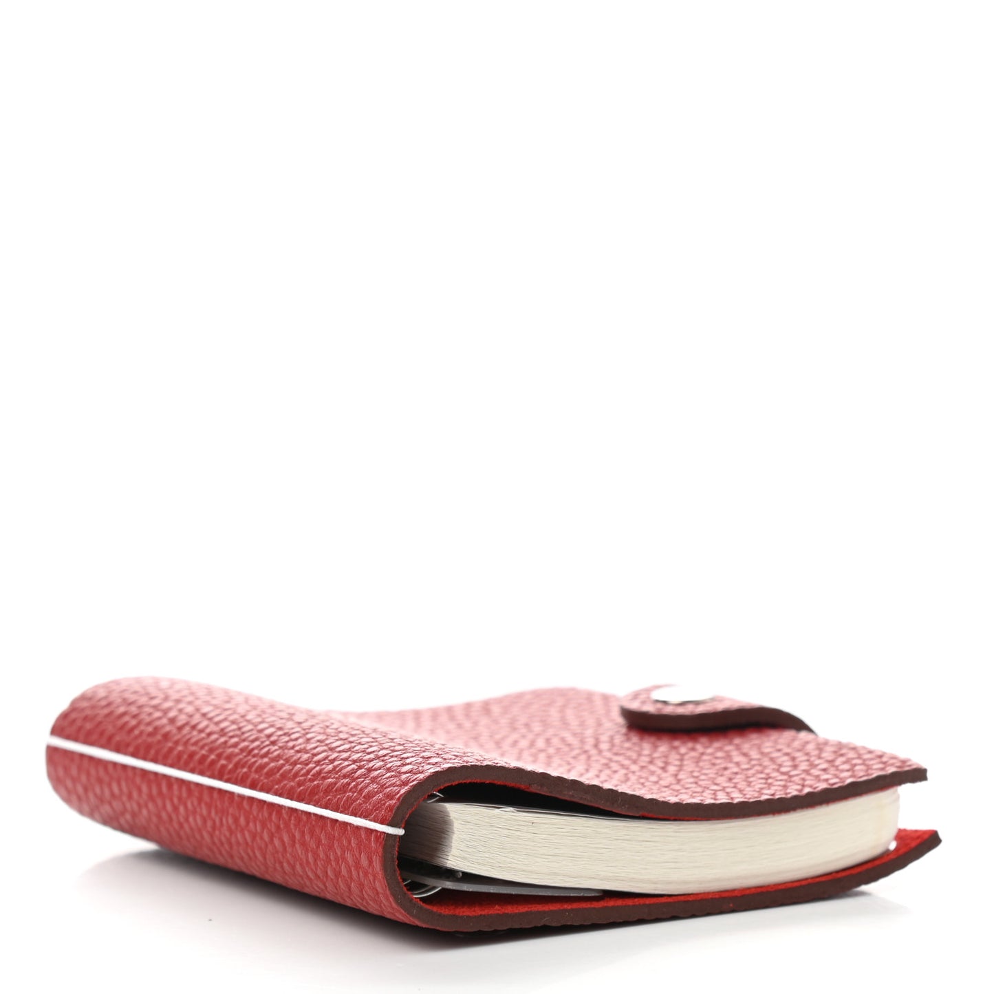 Togo Ulysse Mini Notebook Rouge Garance