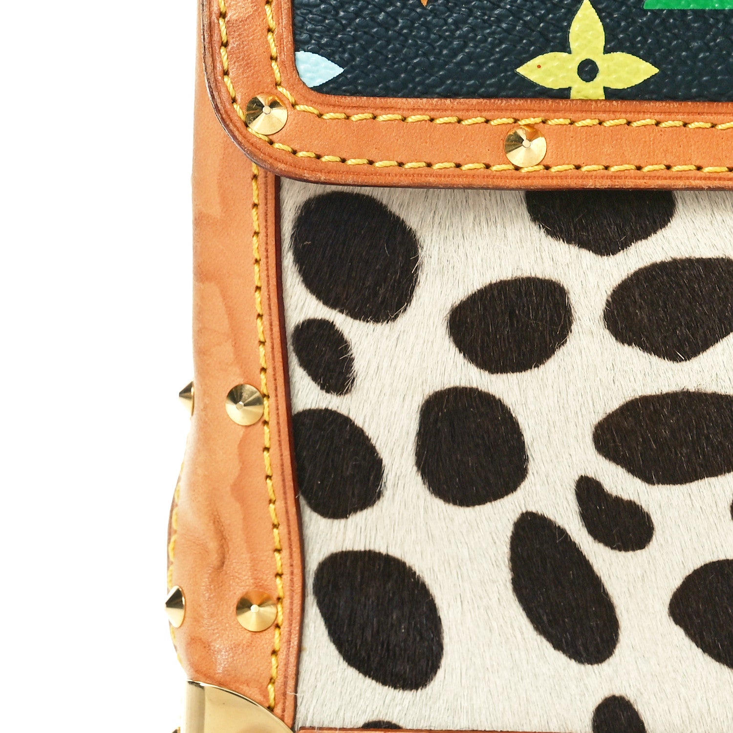Louis Vuitton Monogram Multicolor Dalmatian Pochette 9 of 10