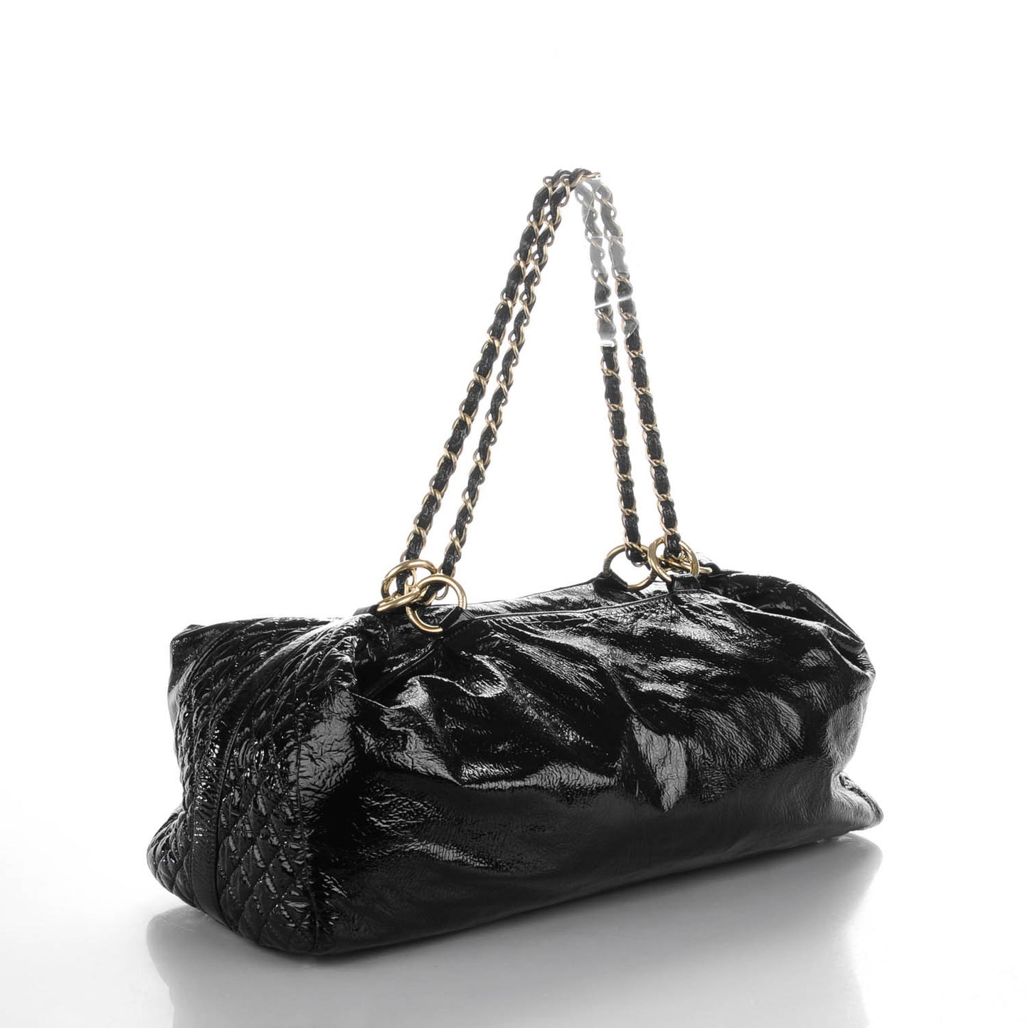 Vinyl XXL Rock and Chain Bowler Black