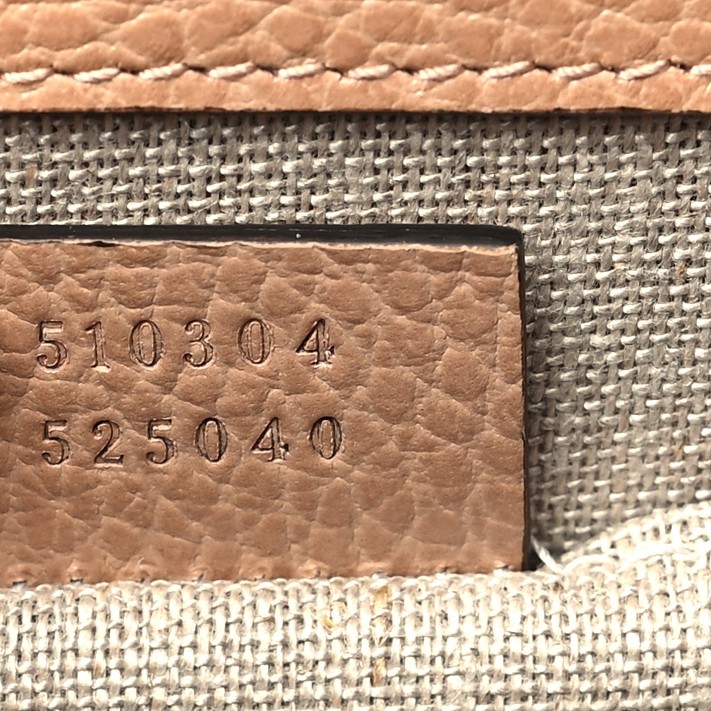 Dollar Calfskin Small Interlocking G Shoulder Bag Camelia