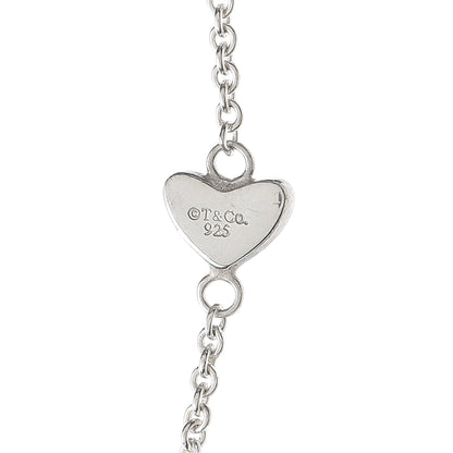 Tiffany Sterling Silver Heart Lariat Necklace 5 of 6