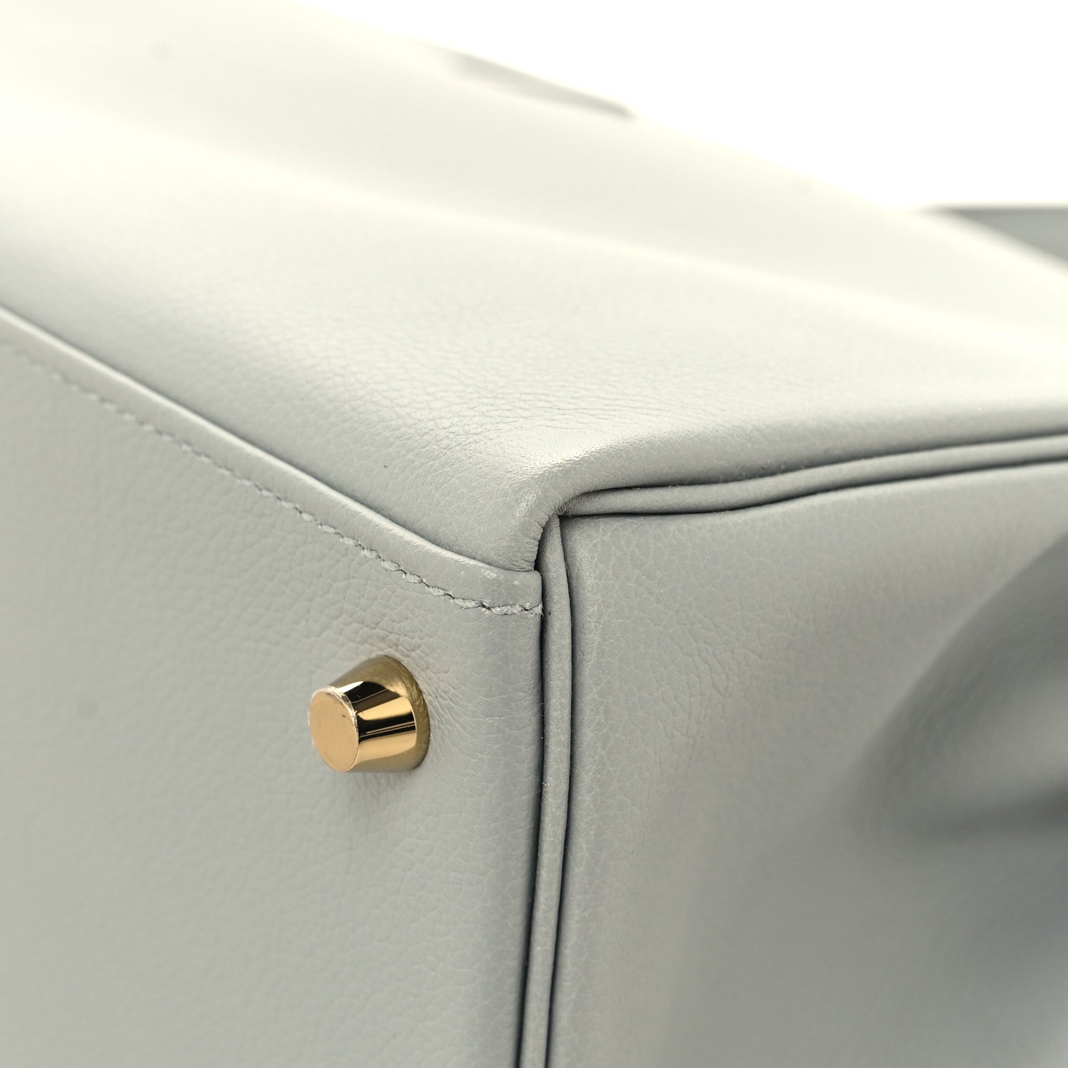 Hermes Evercolor Kelly Retourne 28 Bleu Glacier 12 of 13