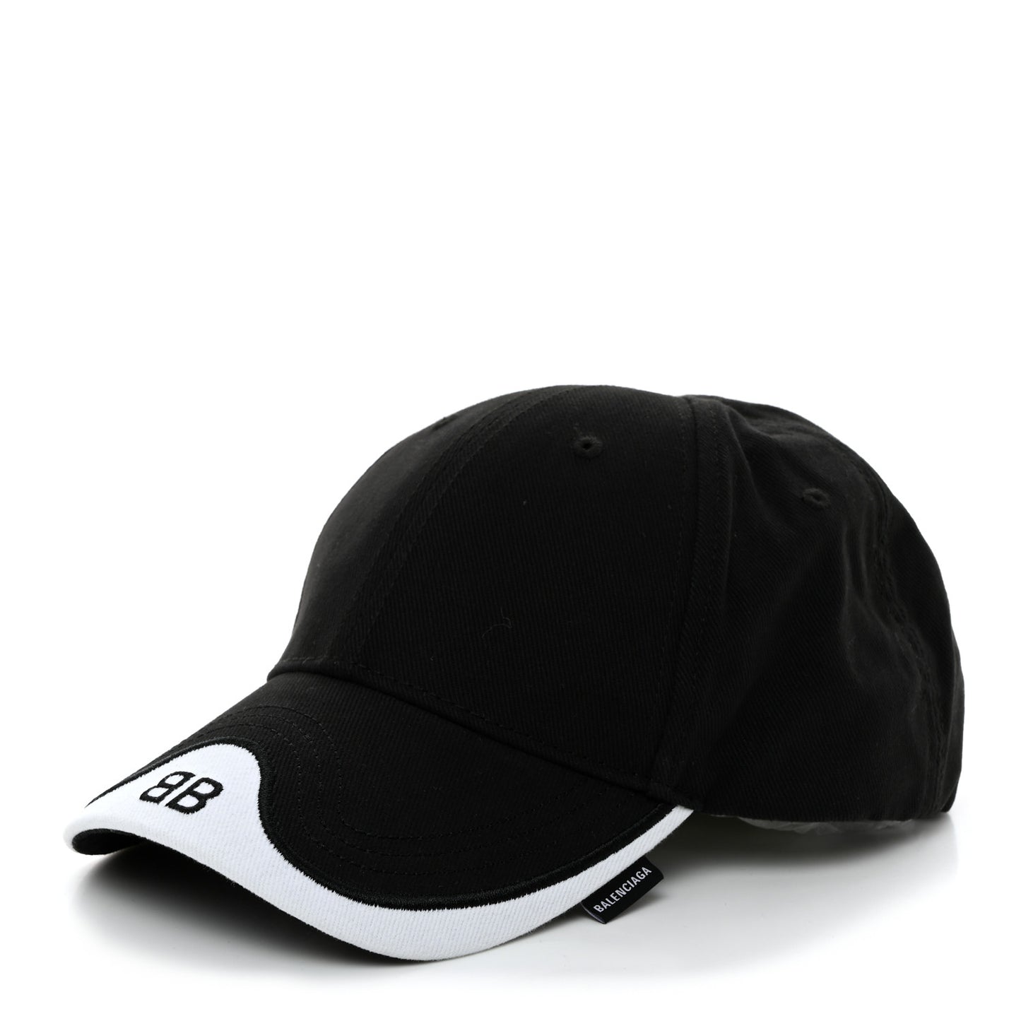 Cotton BB Mode Cap L Black White