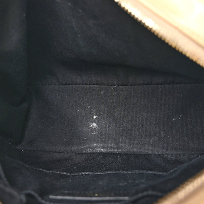 Saint Laurent Calfskin Matelasse Monogram Lou Camera Bag Dark Beige 5 of 19