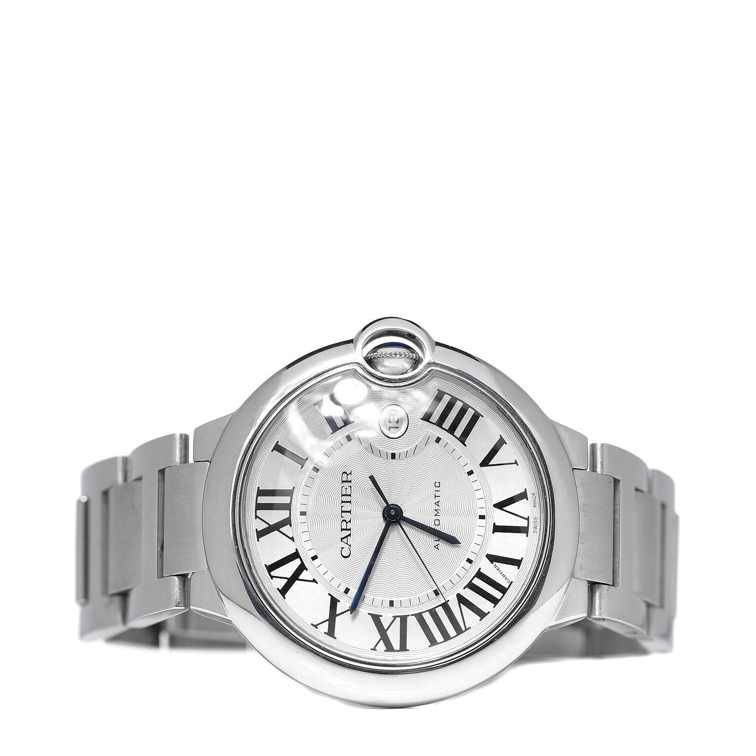 Cartier Stainless Steel 42mm Ballon Bleu De Automatic Watch 2 of 6