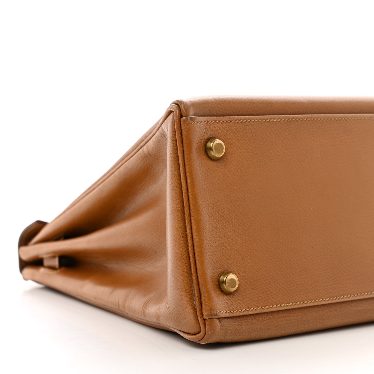 Hermes Courchevel Kelly Retourne 32 Gold 8 of 18