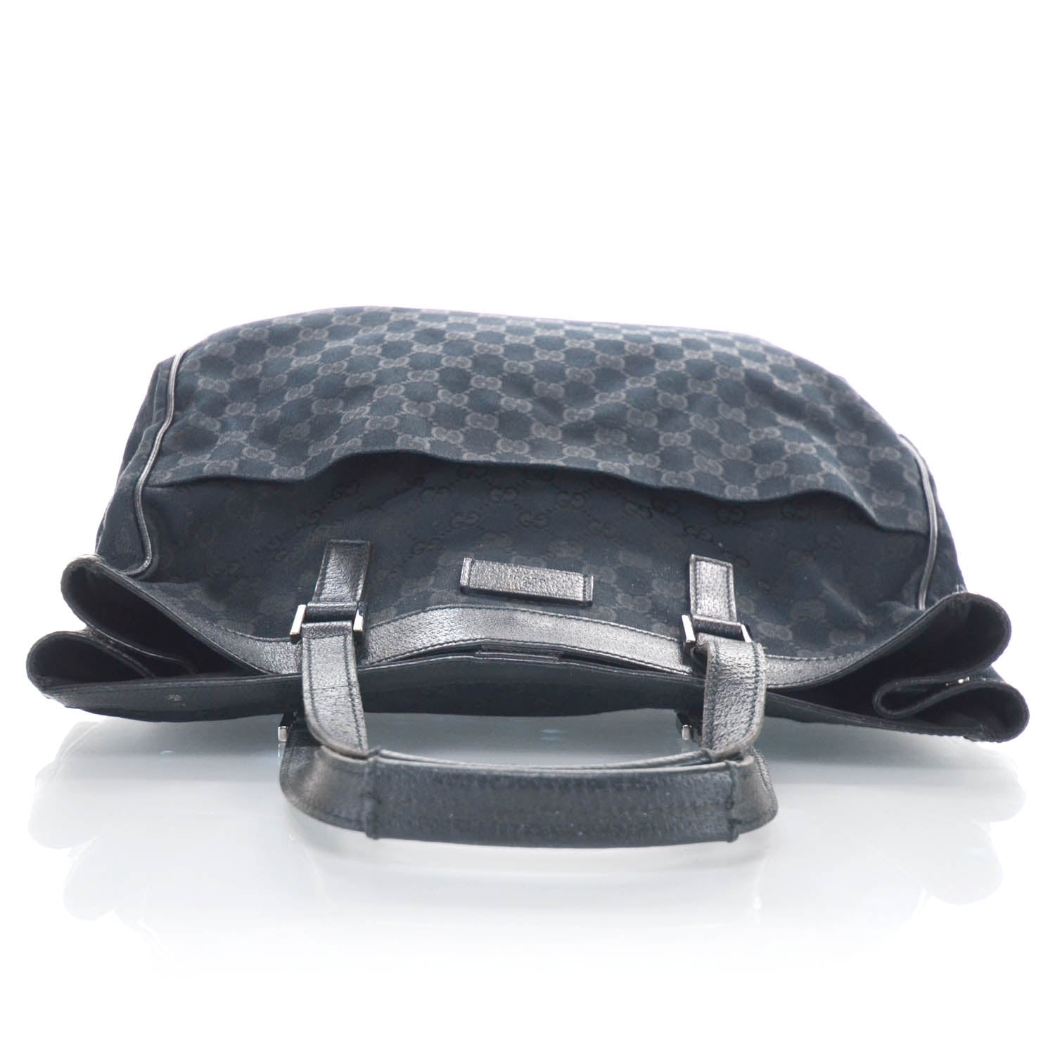 Gucci Monogram Large Tote Black 5 of 11